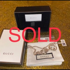 ***SOLD***ON MERCARI***Gucci Necklace